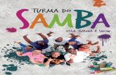 Folder Turma do Samba