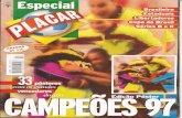 Revista Placar 1134 edição dos campeões 1997 placar