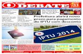 Jornal O Debate do Maranhão 21.06.2014