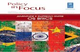 Policy in Focus No. 28 -- Juventude e Emprego entre os BRICS --