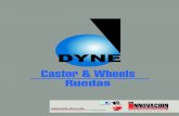 DYNE CASTOR & WHEELS-RUEDAS