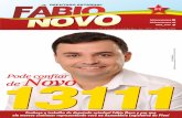 Jornal de campanha do deputado estadual Fábio Novo #01