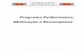Programa performance motivação e recompensa