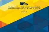 Manual de Extensão Universitária da UFBA- PROEXT UFBA