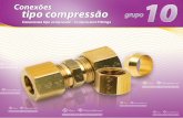 Conexões tipo compressão - Grupo 10