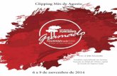 Festival Turismo de Gramado 2014 — Clipping Agosto