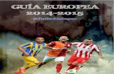 Guia Europa Fútbol del Egeo 2014 / 2015