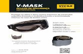Óculos V-Mask e Máscara de Solda