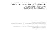 Da Ordem ao Design: o Kósmos de Louis I. Kahn