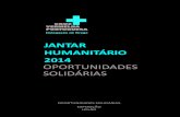 JANTAR HUMANITÁRIA |  Oportunidades Solidárias