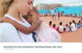 Voluntariado Internacional 2016