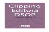 Clipping Novembro Editora DSOP