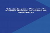 Orientações para o Planejamento e Gestão Municipal do Turismo em Minas Gerais
