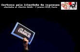 Charlie Hebdo: cartoons pela liberdade de imprensa