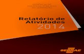 Relatório Políticas Públicas 2014  - Sebrae/RJ