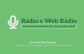 Workshop rádio e web rádio