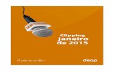Clipping DSOP Educação Financeira Janeiro 2015