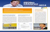 Vereador Pedro Francez - Informativo 2014
