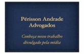 Périsson Andrade Advogados na Mídia
