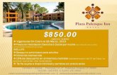 En Palenque Disfruta del Hotel  Plaza Palenque Inn