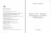 BENJAMIN, Walter - Problemas Da Sociologia Da Linguagem [1935]
