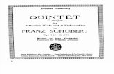 Schubert Quinteto