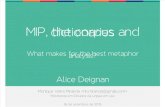 MIP, The Corpus and Dictionaries