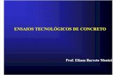 Ensaios Tecnológicos de Concreto - Profa. Dra. Eliana Monteiro