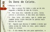 Os Dons de Cristo