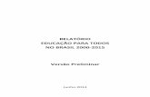Mec. Relatório Educação Para Todos No Brasil 2000-2015