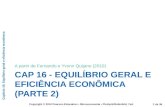 CAP 16 - EQUILÍBRIO GERAL E EFICIÊNCIA ECONÔMICA  (PARTE 2).ppt