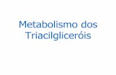 Metabolismo Dos Triacilglicerois