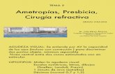 Tema 2 Amletropias Presbicia Cirugia Refractiva PDF