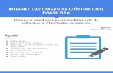 Internet das Coisas na Indústria Civil Brasileira (Apresentação)