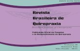 Revista Brasileira de Quiropraxia Vol 2 n 1