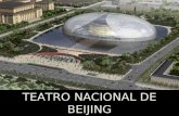 TEATRO NACIONAL DE BEIJING Teatro Nacional de Beijing, localizado na Avenida Chan - perto da Cidade Proibida.
