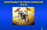 1 Distribuidor de Fluxo Universal D.F.U. 1 Sistema Convencional TESTE DE ALAGAMENTO VAZAMENTO BLOQUEIOBLOQUEIO PURGADOR.