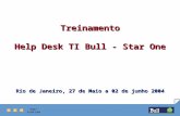 Page 1 © Bull 2004 Treinamento Help Desk TI Bull - Star One Rio de Janeiro, 27 de Maio a 02 de junho 2004.