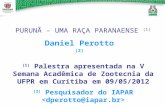 Daniel Perotto (2) (2) Pesquisador do IAPAR PURUNÃ – UMA RAÇA PARANAENSE (1) (1) Palestra apresentada na V Semana Acadêmica de Zootecnia da UFPR em Curitiba.