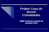 Projeto Copa do Mundo Curiosidades EMEF Professor Antonio de Sampaio Dória.