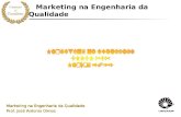 Marketing na Engenharia da Qualidade Prof. José Antonio Olmos Marketing na Engenharia da Qualidade.