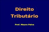 Direito Tributário Prof. Mauro Paiva. 3. Impostos.