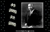 Martin Luther King BIOGRAFIA Martin Luther King nasceu em 15 de janeiro de 1929 em Atlanta, na Georgia, filho primogênito de uma família de negros norte-