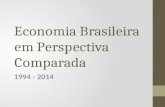 Economia Brasileira em Perspectiva Comparada 1994 - 2014.
