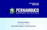 Matemática Ensino Médio – 1°Ano Coordenadas Cartesianas.