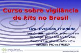 Agência Nacional de Vigilância Sanitária  Curso sobre vigilância de kits no Brasil Dra. Evelinda Trindade Atualmente realizando assessoria.