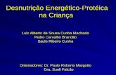 Desnutrição Energético-Protéica na Criança Luiz Alberto de Sousa Cunha Machado Pedro Carvalho Brandão Saulo Ribeiro Cunha Orientadores: Dr. Paulo Roberto.