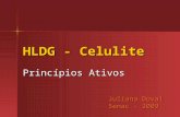 HLDG - Celulite Princípios Ativos Juliana Doval Senac - 2009.