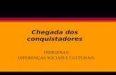 Chegada dos conquistadores INDÍGENAS: DIFERENÇAS SOCIAIS E CULTURAIS.