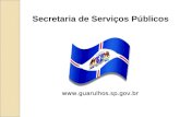 Secretaria de Serviços Públicos  .